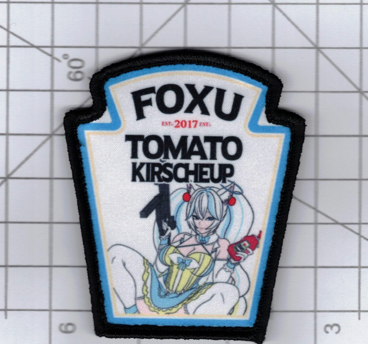Kirsche Ketchup - Kirscheup Label / Sticker / Morale Patch