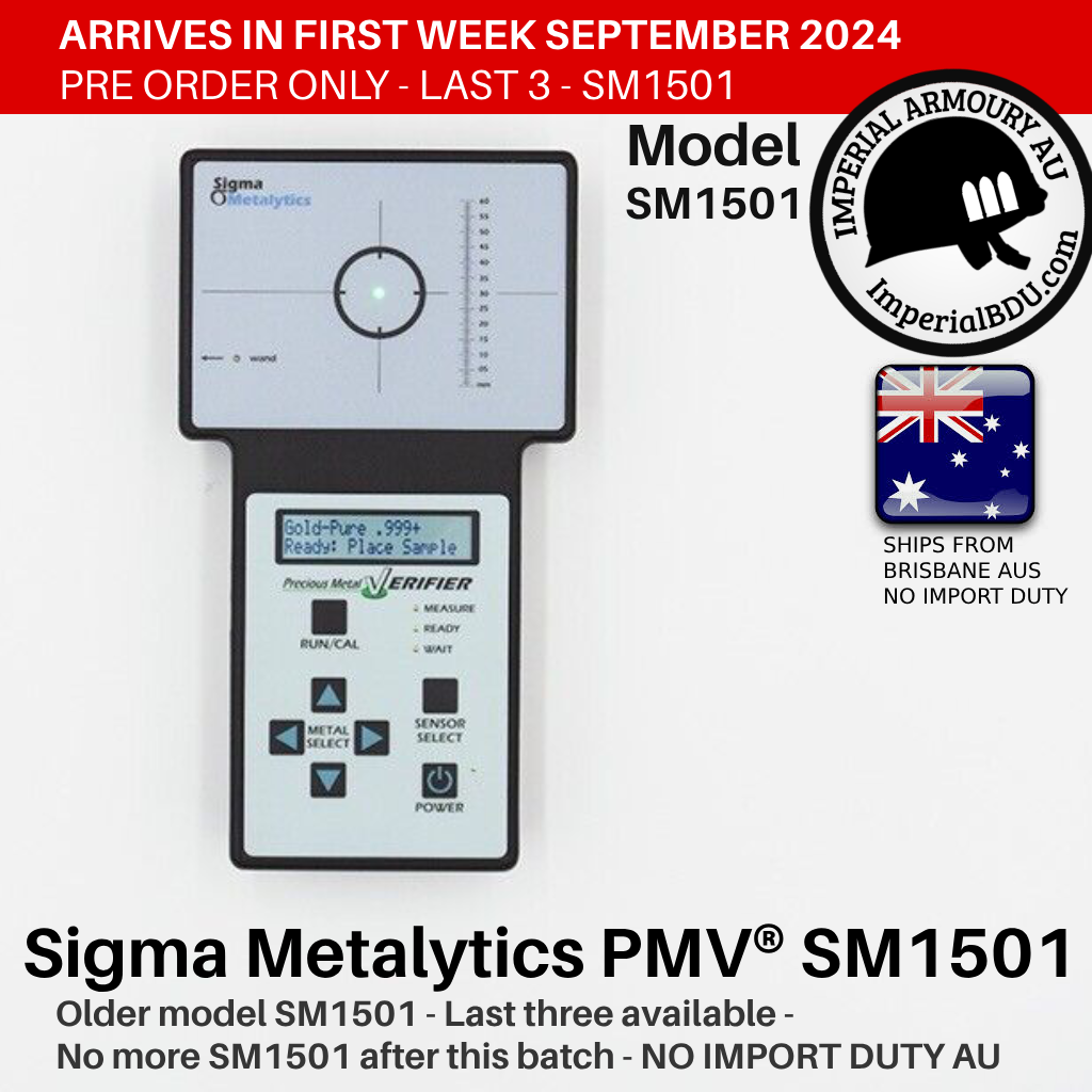 SIGMA METALYTICS PMV SM1501 Precious Metal Verifier Australia