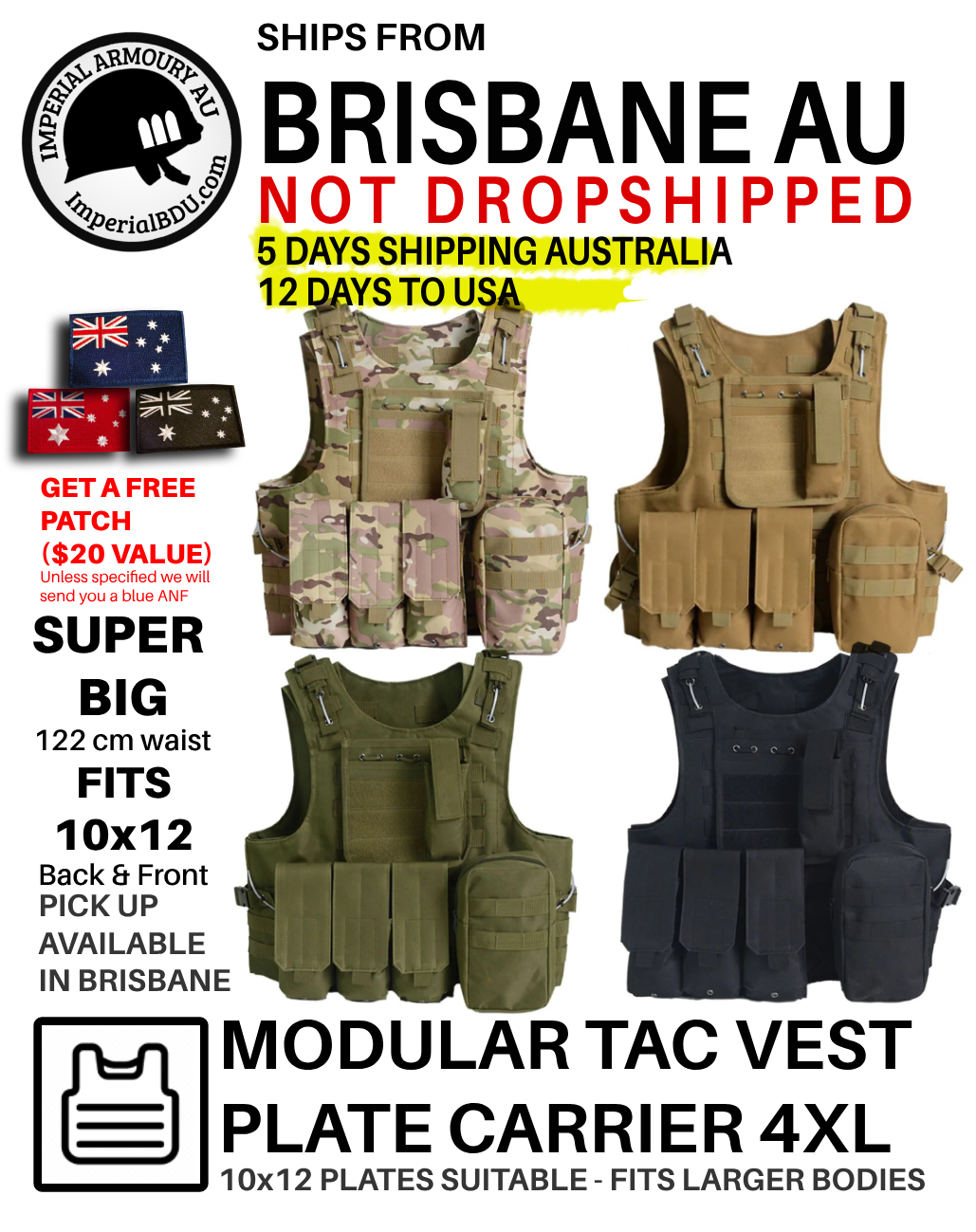 Shop Australian Army SWAT Team US Marine MTV fast shipping combat vest stabproof bulletproof