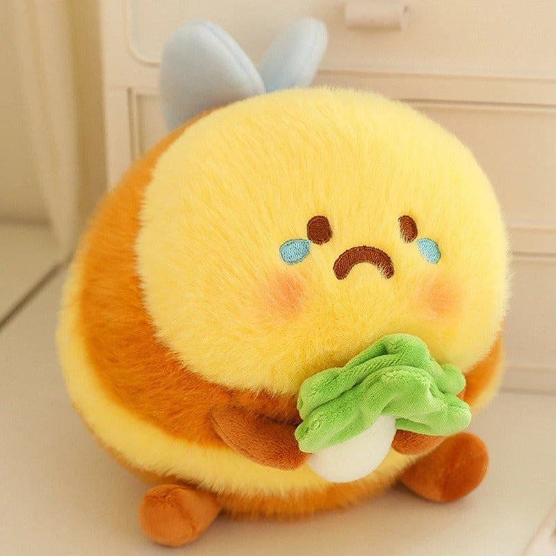 Sad Bees Plushie 20cm - Ships from Australia to USA