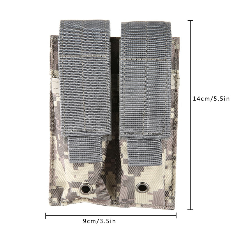 General purpose pistol magazine - Double Pouch + Molle