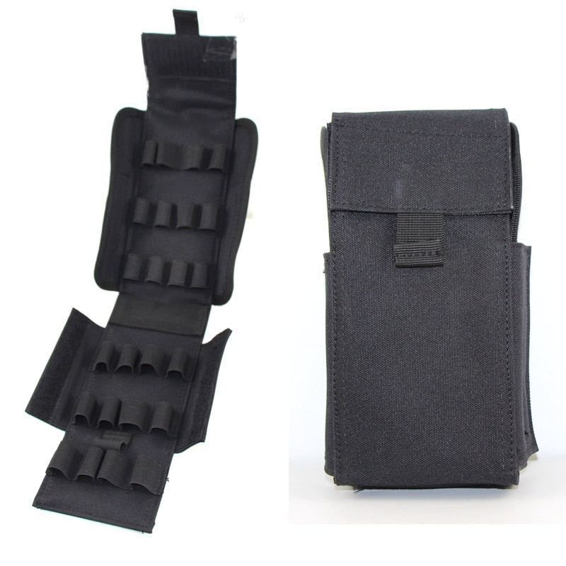 Assorted 12ga & Rifle Round Pouches