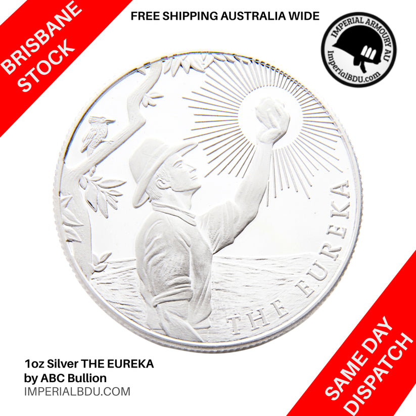 ABC Bullion 1 Oz 999.5 Silver Australian The Eureka Bullion Investment ...