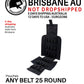 ANYBELT IBDU 25 Round 12g Shotgun Shell Pouch + Molle System Australia
