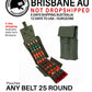 ANYBELT IBDU 25 Round 12g Shotgun Shell Pouch + Molle System Australia
