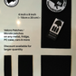Magnetic Velcro Strips - Have morale patches on any metal - Cuttable INTERNATIONAL FREE SHIPPING