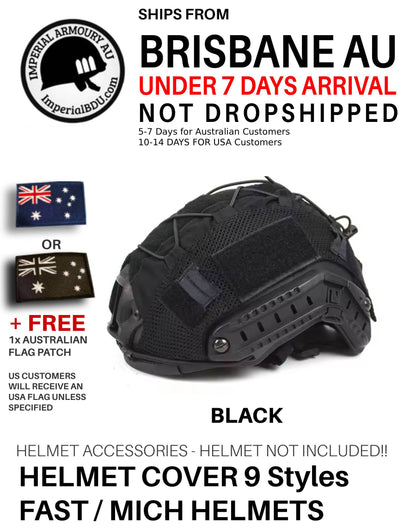 ImperialBDU Tactical Helmet Cover FAST Helmet Camo BJ PJ MH Military - Australia