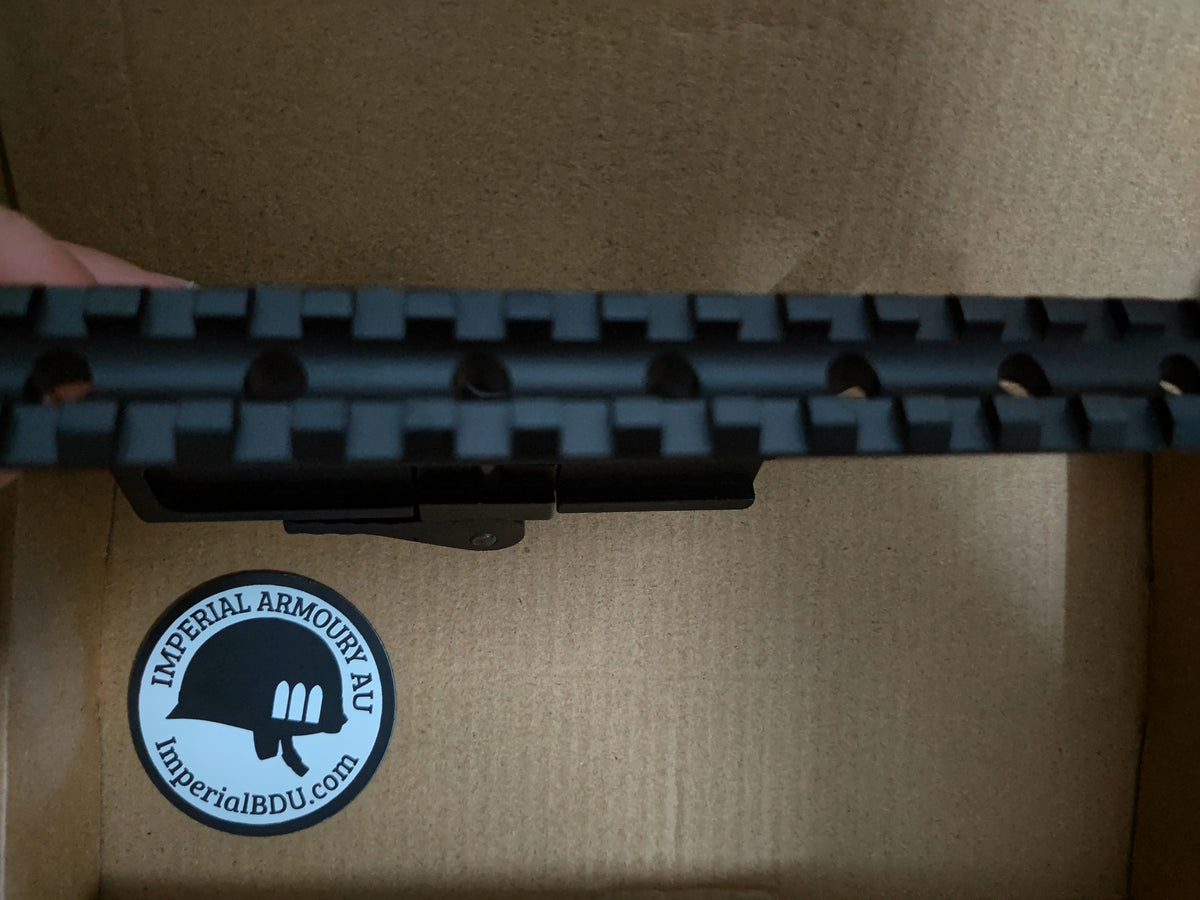 AK Dovetail To Picatinny Rail Mount Adapter, Whiskey Frame, Metal