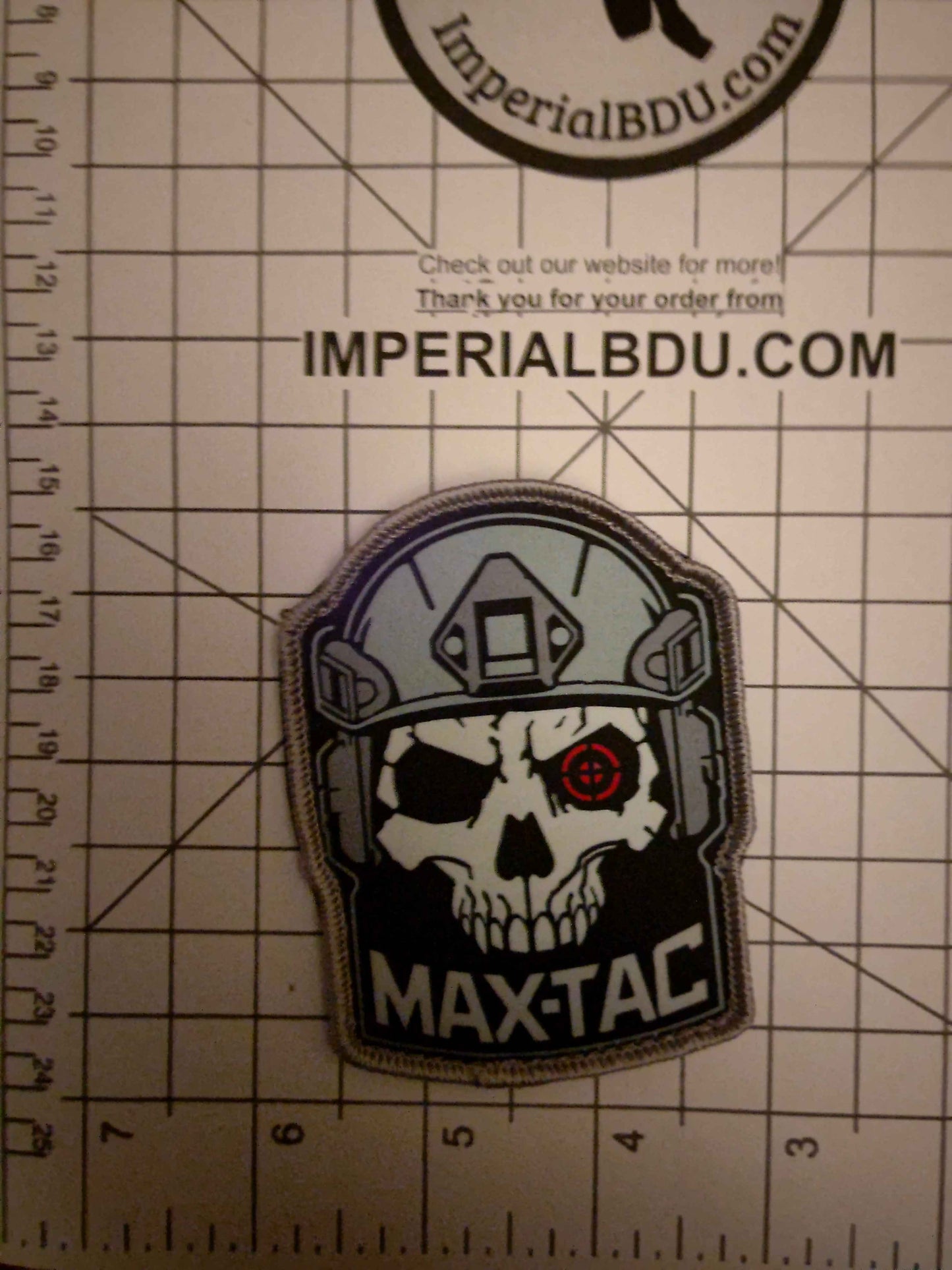MAX TAC Cyberpunk 2077 Velcro Patch | USA & AU