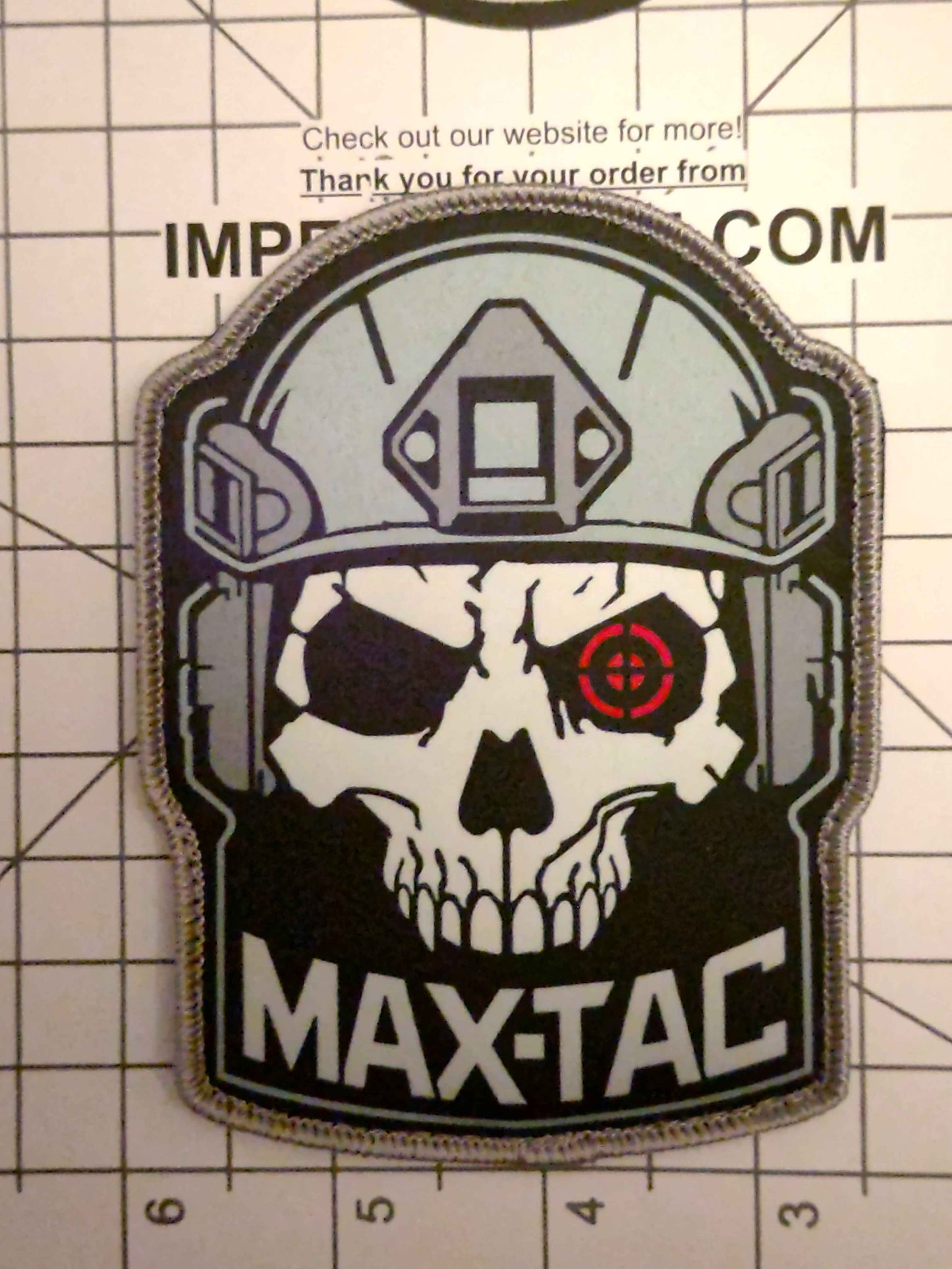 MAX TAC Cyberpunk 2077 Velcro Patch | USA & AU