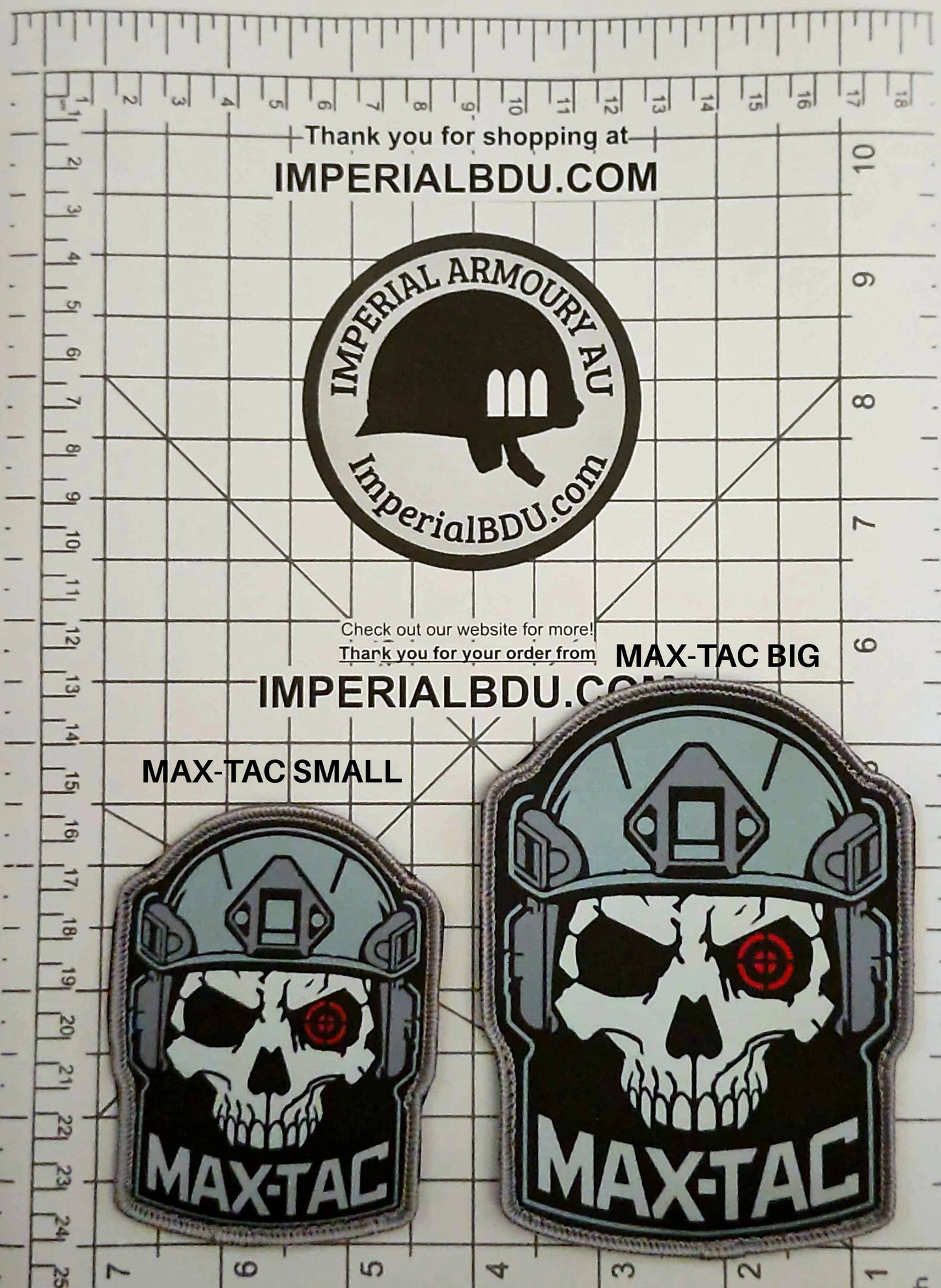 MAX TAC Cyberpunk 2077 Velcro Patch | USA & AU