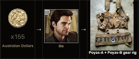Escape from Tarkov real poyas a poyas b gear rig