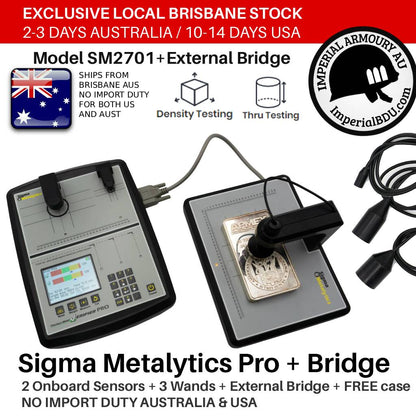 The Sigma Metalytics Precious Metal Verifier PMV PRO SM2701 + Refiners Wand OPTION