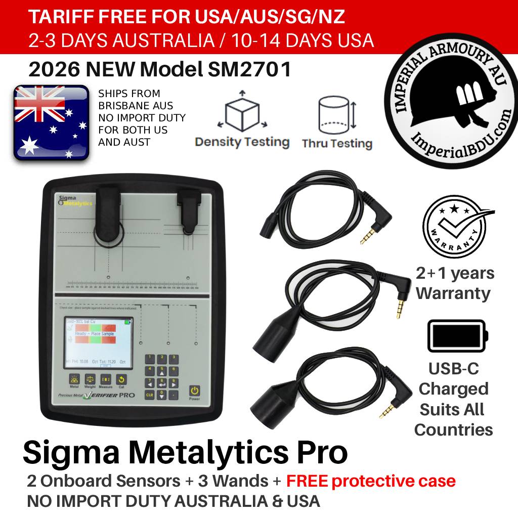Sigma Metalytics Precious Metal Verifier PMV PRO SM2701 + External Bridge