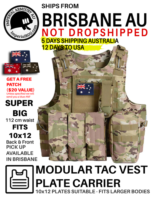 airsoft Australian Army vest body armor bulletproof stabproof vest australia auscam 
